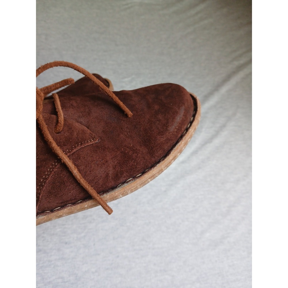Born Boots Womens 7 / 38 Moc Toe Leather Ankle Preppy Comfort Everyday - Picture 10 of 14